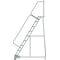 Ballymore 123 in H Steel Rolling Ladder, 9 Steps, 450 lb Load Capacity WA093214R - alternate 4