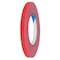 Zoro Select Bag Sealing Tape, PVC, Red, 3/8In x 180 Yd 9LHM5 - alternate 1