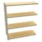 Tennsco Boltless Shelving Add-On, 72x24, 4 Shelf ZV7-7224A-4D SAND - alternate 1