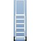 Ballymore 93 in H Aluminum Wheelbarrow Ladder, 6 Steps, 300 lb Load Capacity ALWB6 - alternate 3