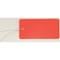 See All Industries Shipping Tag, Vinyl, 3-3/4" H x 1-7/8" W, Red TUF-G02RW - alternate 2