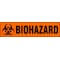 Brady Sign, Biohazard, Polyester, 24 in W, 7 in H 17753LS - alternate 3