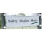 Artisan Controls Safety Banner, Safety Is For Life, 36 in H x, 60 in W, Polyester, Vinyl F650/C09212/3FTX5FT - alternate 2