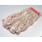Rubbermaid Commercial 1 in String Wet Mop, 20 oz Dry Wt, Slide On Connection, Looped-End, White, Cotton/Synthetic FGC11306WH00 - alternate 1
