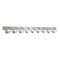 Glaro Coat Hook, 10 Hooks, 30 In W, Satin Alumin 230SA - alternate 1