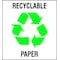 Brady Recycling Label, 5 In. W, 5 In. H, PK5 20636FLS - alternate 3