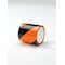 Zoro Select Floor Marking Tape, vinyl, No Legend, Black, Orange, 4 in W., 7 mil Thickness 9MEH4 - alternate 1