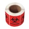Brady Warning Label, Biohazard, Paper, 2 7/8 in W, 4 in H 1127LS - alternate 5