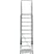 Ballymore 133 in H Steel Rolling Ladder, 10 Steps, 450 lb Load Capacity 103228P - alternate 8