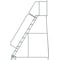 Ballymore 133 in H Steel Rolling Ladder, 10 Steps, 450 lb Load Capacity 103228P - alternate 3