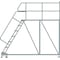 Ballymore Roll Work Platform, Steel, Single, 70 In.H SEP7-3672 - alternate 2