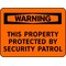 Electromark Warning Sign, 10 in Height, 14 in Width, Plastic, English S1500P10 - alternate 2