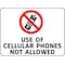 Electromark Security Sign, 7 in Height, 10 in Width, Vinyl, English S1411V7 - alternate 1