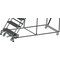 Ballymore 143 in H Steel Rolling Ladder, 11 Steps, 450 lb Load Capacity WA113214G - alternate 2