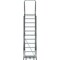 Ballymore 143 in H Steel Rolling Ladder, 11 Steps, 450 lb Load Capacity WA113214G - alternate 4