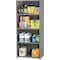 Tennsco Metal Shelving Unit, 24"D x 48"W x 87"H, 5 Shelves, Carbon Steel QC5-4824S - alternate 1