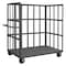 Zoro Select 14 ga. Steel 3 Sided Slat Stock Cart 3000 lb. Capacity, 78-1/2"L x 36"W x 57-1/2"H OPT-7236-1-6PH-95 - alternate 1