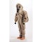 Dupont Tychem 5000 Encapsulated Level B Suit, XL, Rear, PK6 C3528TTN - alternate 2