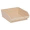 Quantum Storage Systems Shelf Storage Bin, Polypropylene, Ivory, 4 in H, 11 1/8 in W, 11 5/8 in L QSB109IV - alternate 3