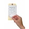 Badger Tag & Label InventoryTag, 3-1/8inH, White, PK100 28003PS2 - alternate 4