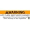 Electromark ARC Flash Warning Label, 1.5in x 5in, PK5 EL2074 - alternate 2