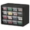 Akro-Mils Drawer Bin Cabinet with 16 Drawers, Plastic, 10 1/2 in W x 8 1/2 in H x 6 1/2 in D 10116 - alternate 4