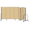 Screenflex Partition, 13 Ft 1 In W x 4 Ft H, Beige CFSL407-DO - alternate 1