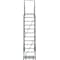 Ballymore 153 in H Steel Rolling Ladder, 12 Steps, 450 lb Load Capacity WA123228X - alternate 2