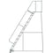 Ballymore 153 in H Steel Rolling Ladder, 12 Steps, 450 lb Load Capacity WA123228X - alternate 11