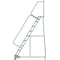 Ballymore 123 in H Steel Rolling Ladder, 9 Steps, 450 lb Load Capacity WA093214G - alternate 4