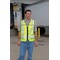 Zoro Select Safety Vest, Universal Size, Lime LHV-6ANSI-ZR-R - alternate 2