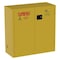 Jamco Hazardous Material Storage Cabinet, 30 gal, 1 Shelves, Steel, 43 in W x 44 in H x 18 in D, Yellow BS30YP - alternate 1