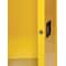 Jamco Hazardous Material Storage Cabinet, 45 gal, 2 Shelves, Steel, 43 in W x 65 in H x 18 in D, Yellow BM45YP - alternate 2