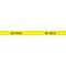 Zoro Select Barricade Tape, QA Hold, Yellow, 3 in Wide x 1,000 ft Length, Polyethylene, 4 mil 28074   3 X 1000'L - alternate 4
