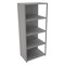 Tennsco Metal Shelving, 24"D x 36"W x 87"H, 5 Shelves, Carbon Steel QC5-3624AB - alternate 1