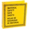 Brady Binder, Material Safety Data Sheets/Hojas de Seguridad de Material, 11 5/8 in W, 11 5/8 in H 48756Y - alternate 1