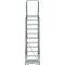Ballymore 143 in H Steel Rolling Ladder, 11 Steps, 450 lb Load Capacity 113214G - alternate 3