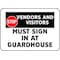 Electromark Security Sign, 14 in Height, 20 in Width, Aluminum, English S1344A14 - alternate 2