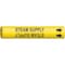 Brady Pipe Marker, Steam Supply, Yel, 4 to 6 In 4131-D - alternate 1
