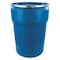 Zoro Select Open Head Transport Drum, Polyethylene, 55 gal, Unlined, Blue 65104 - alternate 2
