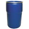 Zoro Select Open Head Transport Drum, Polyethylene, 55 gal, Unlined, Blue 65104 - alternate 1