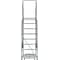 Ballymore 113 in H Steel Rolling Ladder, 8 Steps, 450 lb Load Capacity 083228P - alternate 4