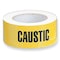 Harris Industries Pipe Marker, Caustic, Yellow, 2X90FT CAUSTIC 2X90FT CAUSTIC - alternate 1