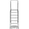 Ballymore 103 in H Steel Rolling Ladder, 7 Steps, 450 lb Load Capacity 073214GSU - alternate 10