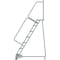 Ballymore 103 in H Steel Rolling Ladder, 7 Steps, 450 lb Load Capacity WA073214R - alternate 6