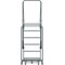 Ballymore 93 in H Steel Rolling Ladder, 6 Steps, 450 lb Load Capacity WA063214P - alternate 6