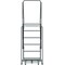 Ballymore 93 in H Steel Rolling Ladder, 6 Steps, 450 lb Load Capacity WA063214P - alternate 4