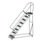 Ballymore 113 in H Steel Rolling Ladder, 8 Steps, 450 lb Load Capacity WA-SW082414PSU - alternate 1