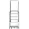 Ballymore 93 in H Steel Rolling Ladder, 6 Steps, 450 lb Load Capacity WA063214R - alternate 4
