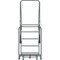Ballymore 83 in H Steel Rolling Ladder, 5 Steps, 450 lb Load Capacity WA053214R - alternate 6